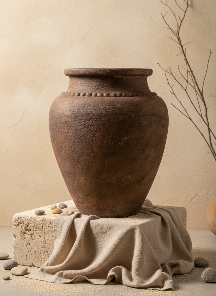 Vaso terracota artesanal RÚSTICO Q feito à mão Portugal. Decoração de interiores e exteriores; Desing biofílico; Estilos cottagecore, rústico, mediterrânico, Japandi, estilo wabi-sabi e farmehouse.