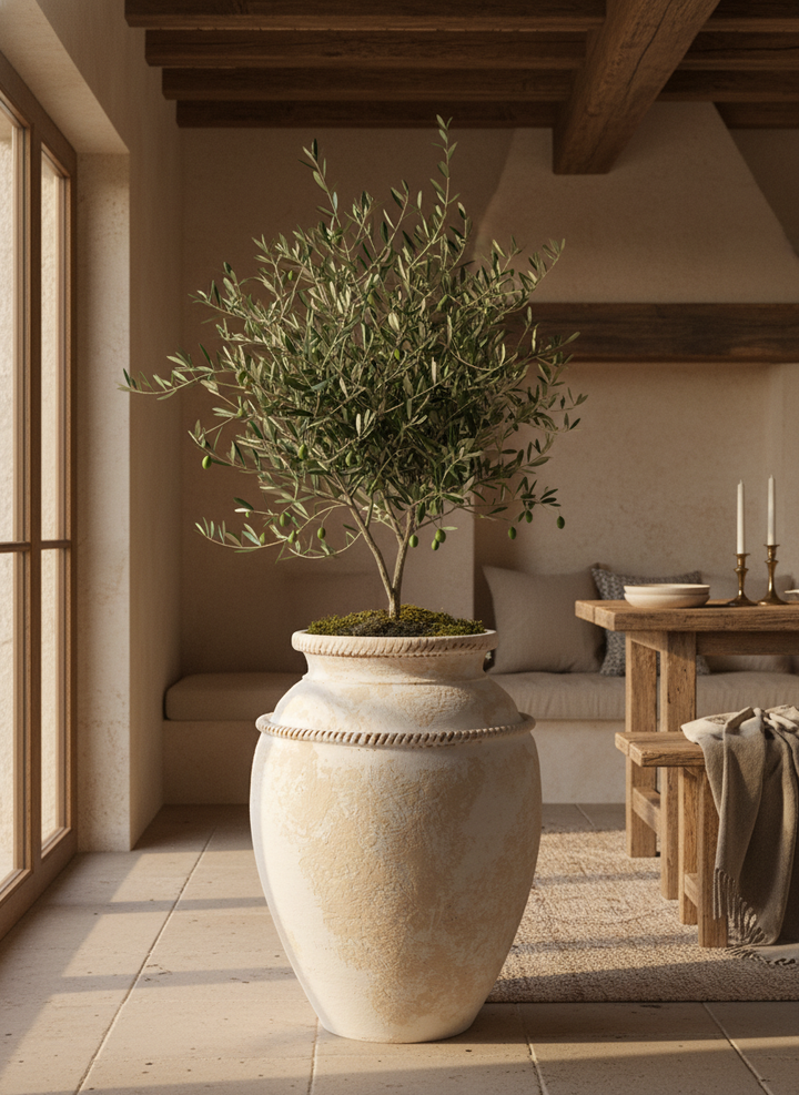 Vaso terracota artesanal Tamar A feito à mão Portugal, decoração wabi-sabi, minimalista, rústico, mediterrânico, e outras. Decoração e design de interiores; decoração e design biofílico; 