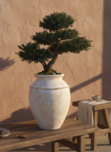 Vaso terracota artesanal Tamar A feito à mão Portugal, decoração wabi-sabi, minimalista, rústico, mediterrânico, e outras. Decoração e design de interiores; decoração e design biofílico; 