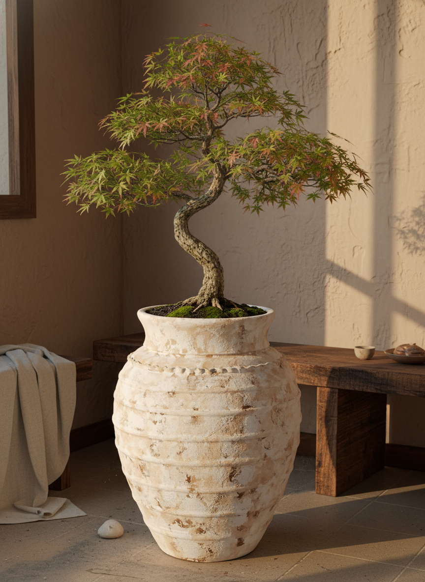 Vaso terracota artesanal Exclusivo 1 feito à mão Portugal, decoração wabi-sabi, minimalista, rústico, mediterrânico, e outras. Decoração e design de interiores; decoração e design biofílico;