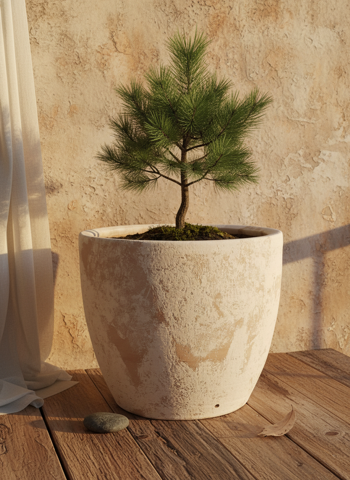 Vaso terracota artesanal Nahura A feito à mão Portugal, decoração wabi-sabi, minimalista, rústico, mediterrânico, e outras. Decoração e design de interiores; decoração e design biofílico;
