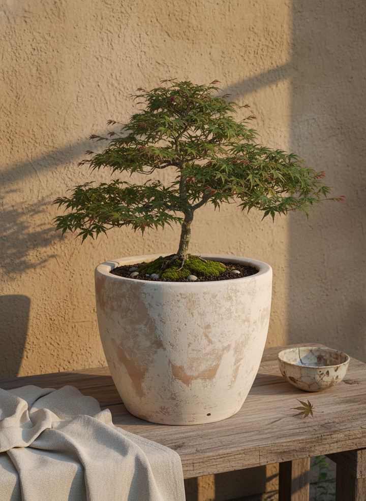 Vaso terracota artesanal Nahura A feito à mão Portugal, decoração wabi-sabi, minimalista, rústico, mediterrânico, e outras. Decoração e design de interiores; decoração e design biofílico;