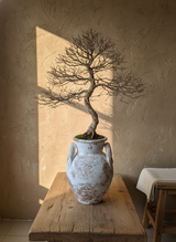 Vaso terracota artesanal Poteh B feito à mão Portugal. Decoração sustentável nos estilos Japandi, minimalista, rústico, farmhouse e moderno e wabi-sabi. Design de interiores; decoração e design biofílico;