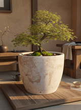 Vaso terracota artesanal Nahura A feito à mão Portugal, decoração wabi-sabi, minimalista, rústico, mediterrânico, e outras. Decoração e design de interiores; decoração e design biofílico;