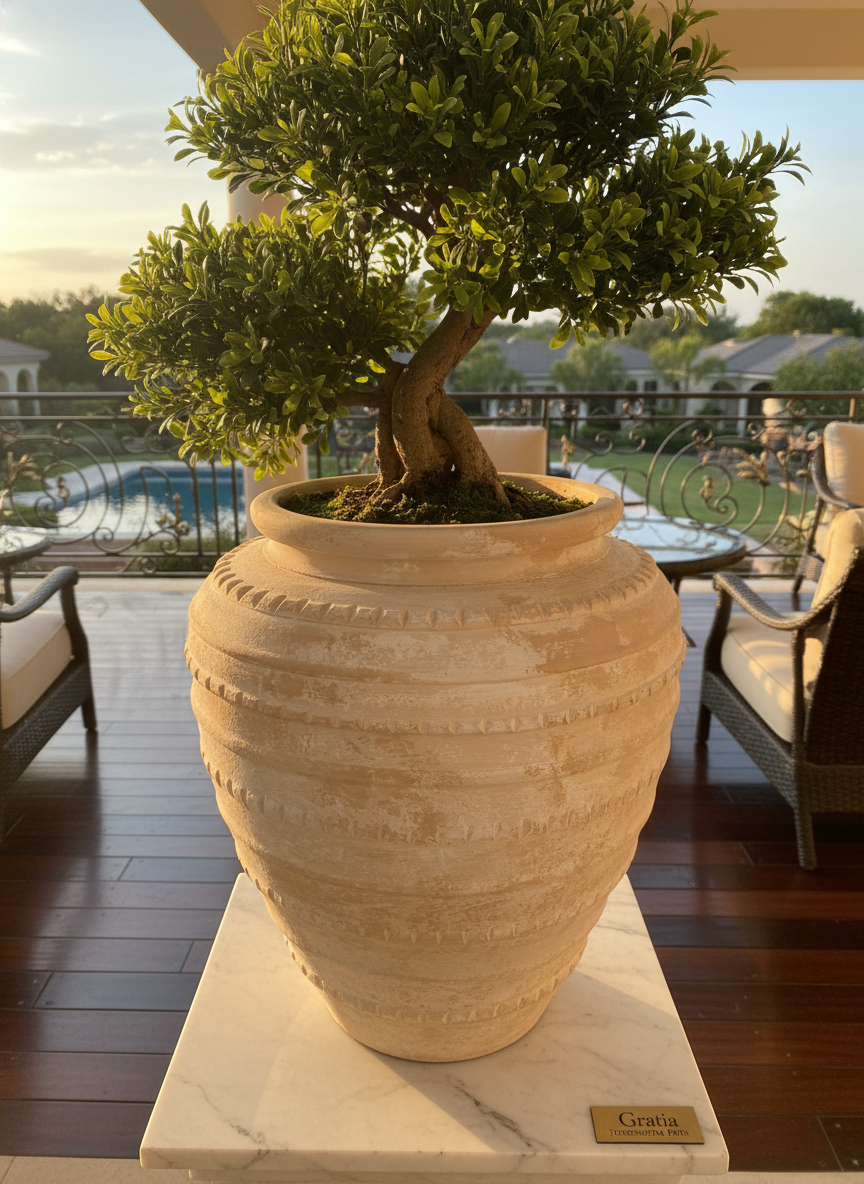 Vaso terracota artesanal Marua A feito à mão Portugal, decoração wabi-sabi, minimalista, rústico, mediterrânico, e outras. Decoração e design de interiores; decoração e design biofílico; 