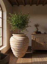 Vaso terracota artesanal Marua A feito à mão Portugal, decoração wabi-sabi, minimalista, rústico, mediterrânico, e outras. Decoração e design de interiores; decoração e design biofílico; 