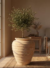 Vaso terracota artesanal Marua A feito à mão Portugal, decoração wabi-sabi, minimalista, rústico, mediterrânico, e outras. Decoração e design de interiores; decoração e design biofílico; 
