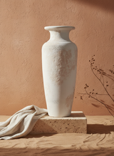 Vaso terracota artesanal  EXC 3, handmade em Portugal. Decoração orgânica; wabi-sabi, farmhouse, Japandi, minimalista, mediterrânica, cottagecore e moderno. Design de interiores sustentável; design biofílico;