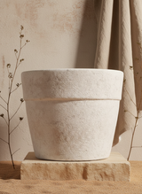 Vaso terracota artesanal  EXC 4, feito à mão em Portugal. Decoração wabi-sabi, farmhouse, Japandi, minimalista, mediterrânica, cottagecore e moderno.  Decoração orgânica sustentável; design biofílico;