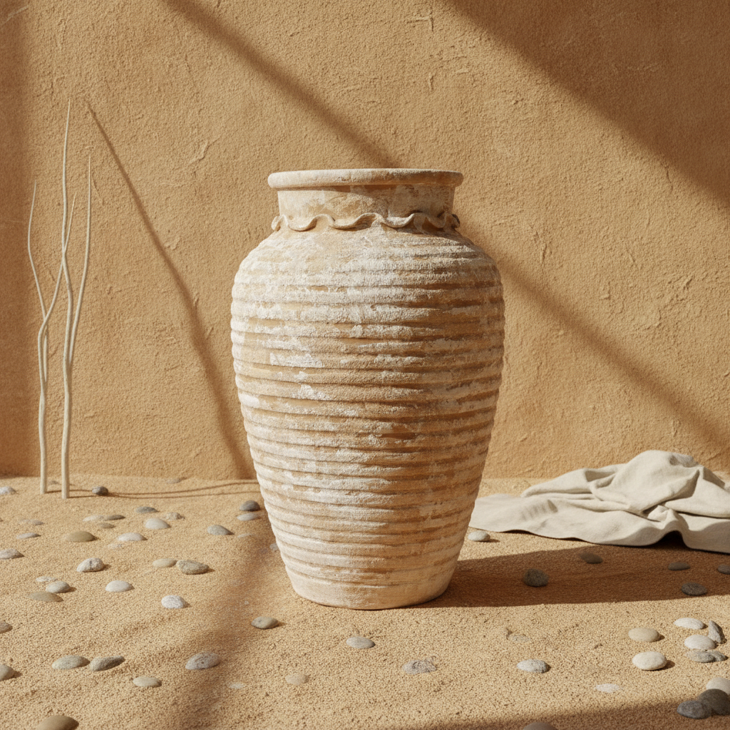 Vaso terracota artesanal EXCLUSIVO 27 feito à mão Portugal. Decoração orgânica; Decoração sustentável; decoração e design biofílico; Decoração minimalista, wabi-sabi, rústica, mediterrânico e farmehouse.  Design de interiores; 
