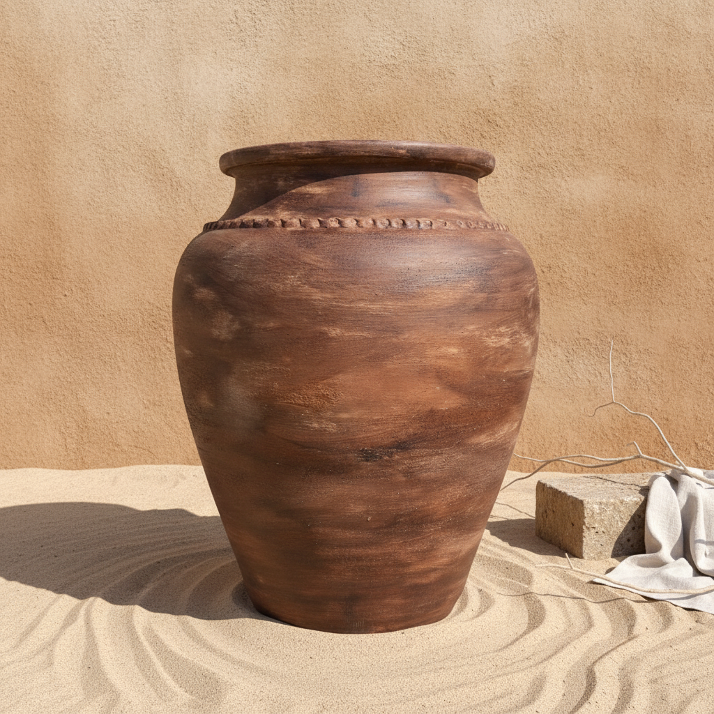 Vaso terracota artesanal RÚSTICO Z.2 made in Portugal. Decoração wabi-sabi, minimalista, rústico, mediterrânico, Japandi e farmehouse. Decoração e design de interiores; decoração e design biofílico; Decoração orgânica