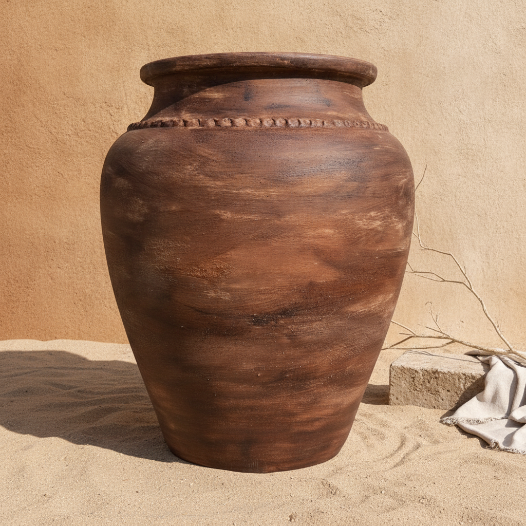 Vaso terracota artesanal RÚSTICO Z.2 made in Portugal. Decoração wabi-sabi, minimalista, rústico, mediterrânico, Japandi e farmehouse. Decoração e design de interiores; decoração e design biofílico; Decoração orgânica