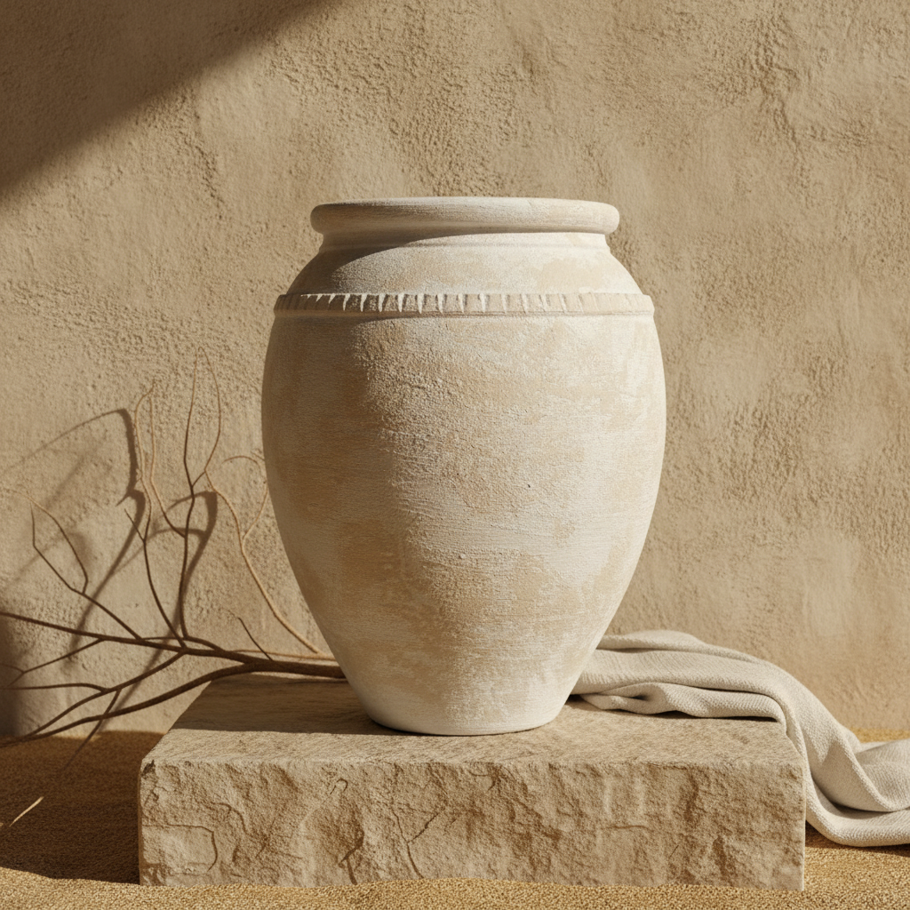 Vaso terracota artesanal Luma A feito à mão Portugal, decoração wabi-sabi, minimalista, rústico, mediterrânico, e outras. Decoração e design de interiores; decoração e design biofílico;