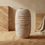 Vaso terracota artesanal  EXC 30, handmade em Portugal. Design de interiores sustentável; design biofílico.   Decoração orgânica;
