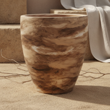 Vaso terracota artesanal Nahura B feito à mão Portugal. Vasos de terracota gigantes. Decoração Orgânica.  decoração wabi-sabi, minimalista, rústico, mediterrânico, e outras. Decoração e design de interiores; decoração e design biofílico;