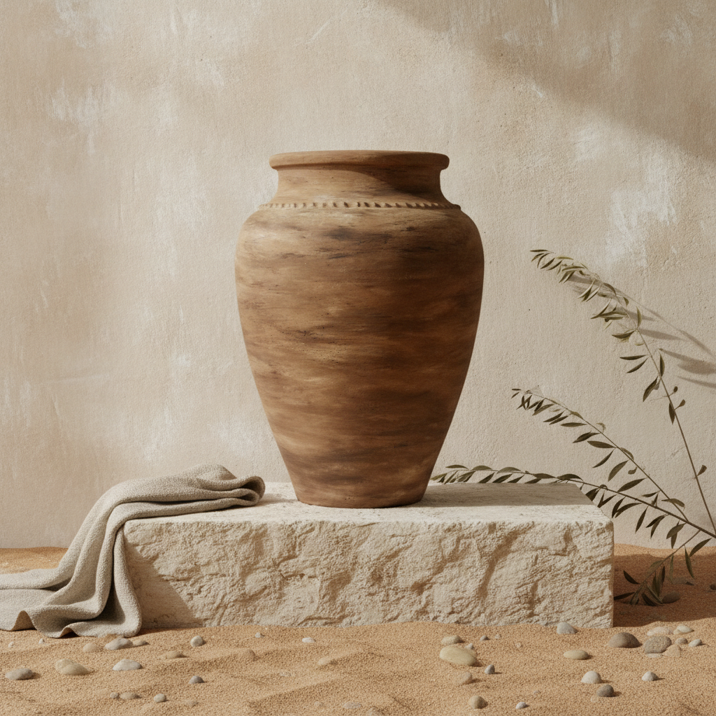 Vaso terracota artesanal RÚSTICO Y feito à mão em Portugal. decoração e design biofílico; Decoração wabi-sabi, minimalista, rústica, mediterrânica, cottagecore e farmhouse . Decoração e design de interiores; 
