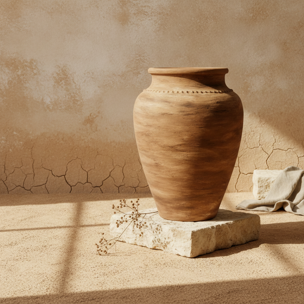Vaso terracota artesanal RÚSTICO Y feito à mão em Portugal. decoração e design biofílico; Decoração wabi-sabi, minimalista, rústica, mediterrânica, cottagecore e farmhouse . Decoração e design de interiores; 