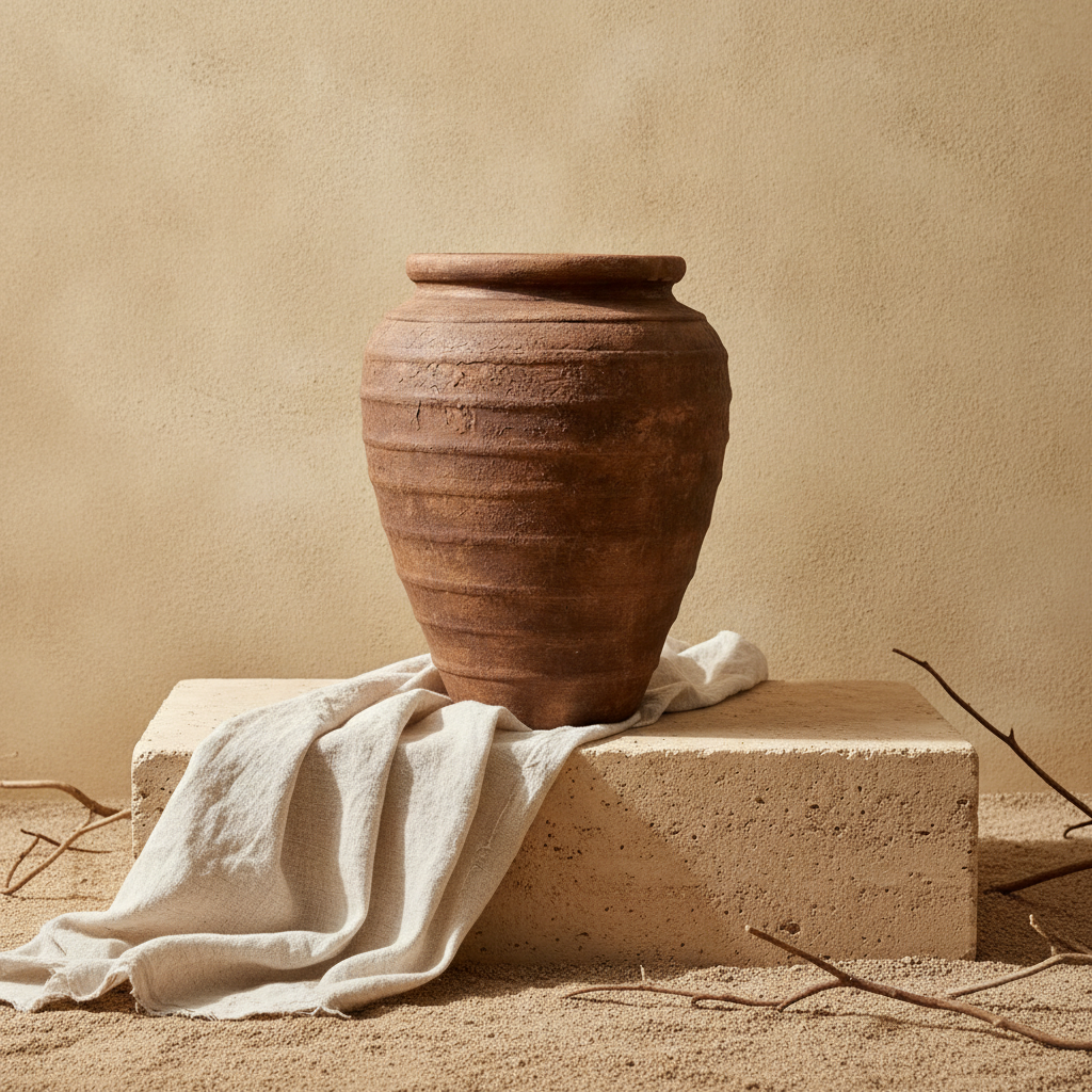 Vaso terracota artesanal RÚSTICO M feito à mão Portugal. Decoração de interiores;  design biofílico; Estilos cottagecore, rústico, mediterrânico, Japandi, estilo wabi-sabi e farmehouse.