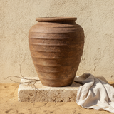 Vaso terracota artesanal RÚSTICO M feito à mão Portugal. Decoração de interiores;  design biofílico; Estilos cottagecore, rústico, mediterrânico, Japandi, estilo wabi-sabi e farmehouse.