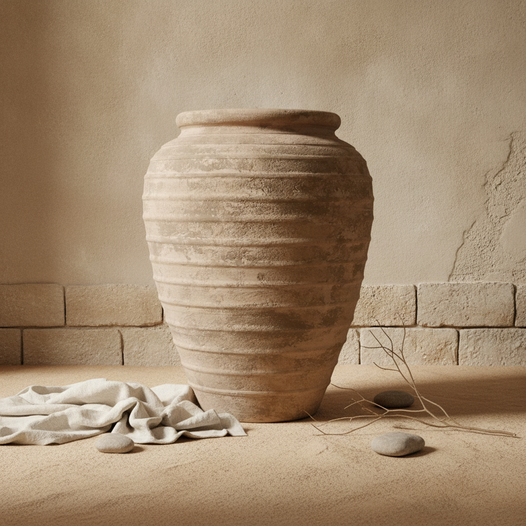 Vaso terracota artesanal  EXC 15, handmade em Portugal. Decoração wabi-sabi, farmhouse, Japandi, minimalista, mediterrânica, cottagecore e moderno. Design de interiores, decoração sustentável; design biofílico;