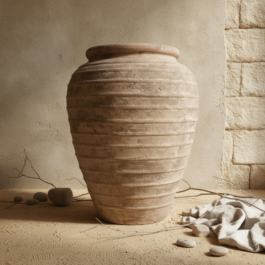 Vaso terracota artesanal  EXC 15, handmade em Portugal. Decoração wabi-sabi, farmhouse, Japandi, minimalista, mediterrânica, cottagecore e moderno. Design de interiores, decoração sustentável; design biofílico;