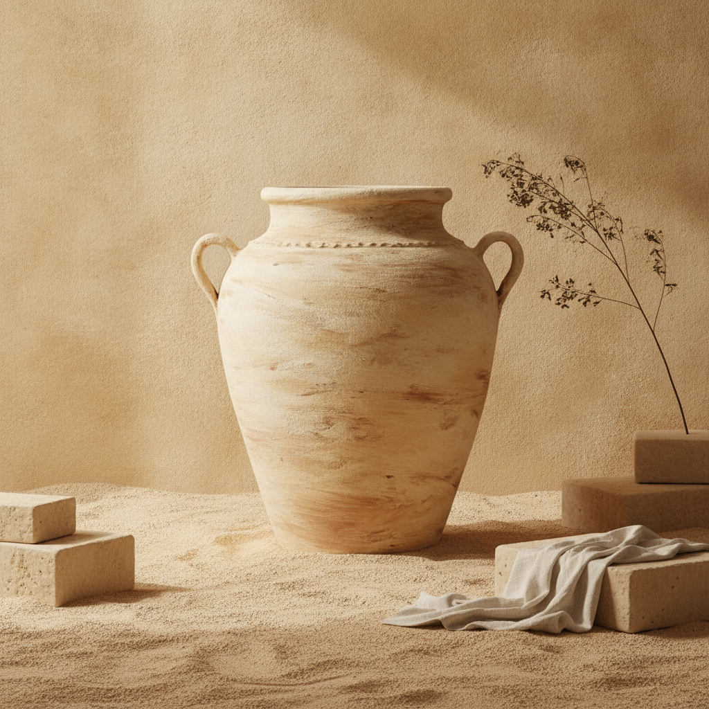 Vaso terracota artesanal RÚSTICO X.3 com alças feito à mão em Portugal. Decoração orgânica.
decoração wabi-sabi, minimalista, rústica, mediterrânica, cottagecore e farmhouse . Decoração e design de interiores; design biofílico;