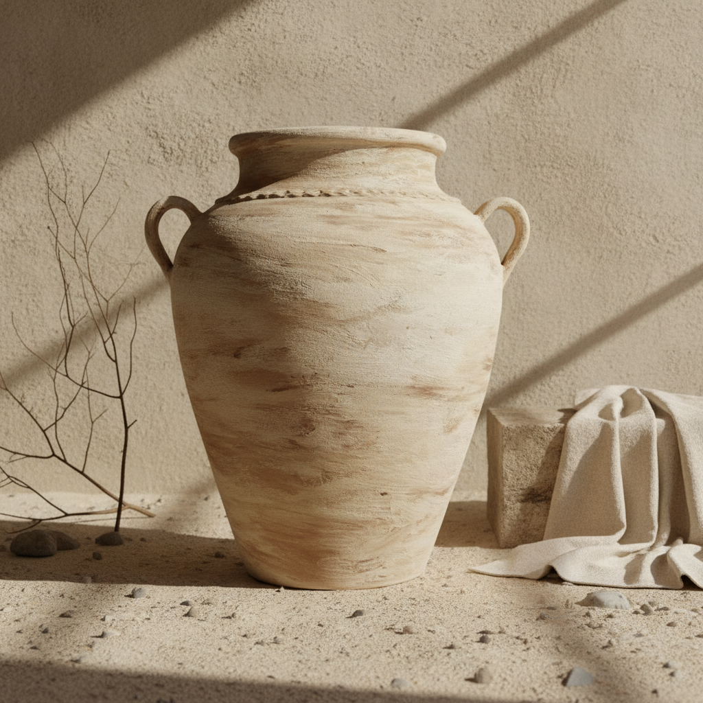 Vaso terracota artesanal RÚSTICO X.3 com alças feito à mão em Portugal. Decoração orgânica.
decoração wabi-sabi, minimalista, rústica, mediterrânica, cottagecore e farmhouse . Decoração e design de interiores; design biofílico;