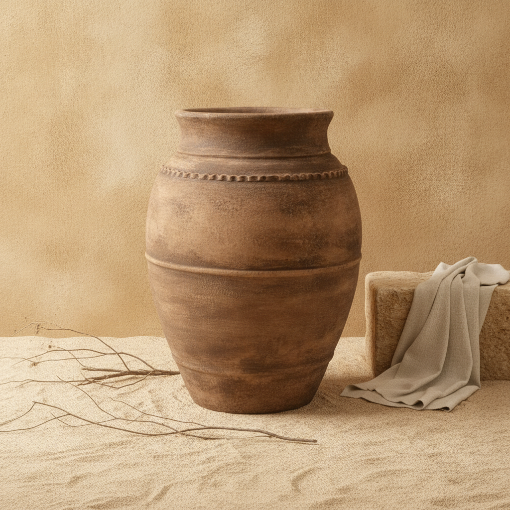 Vaso terracota artesanal Rústico X.6, handcrafted in Portugal. Decoração  minimalista, rústico, mediterrânico, farmhouse e cottage. Decoração de interiores; Design biofílico; Decoração sustentável