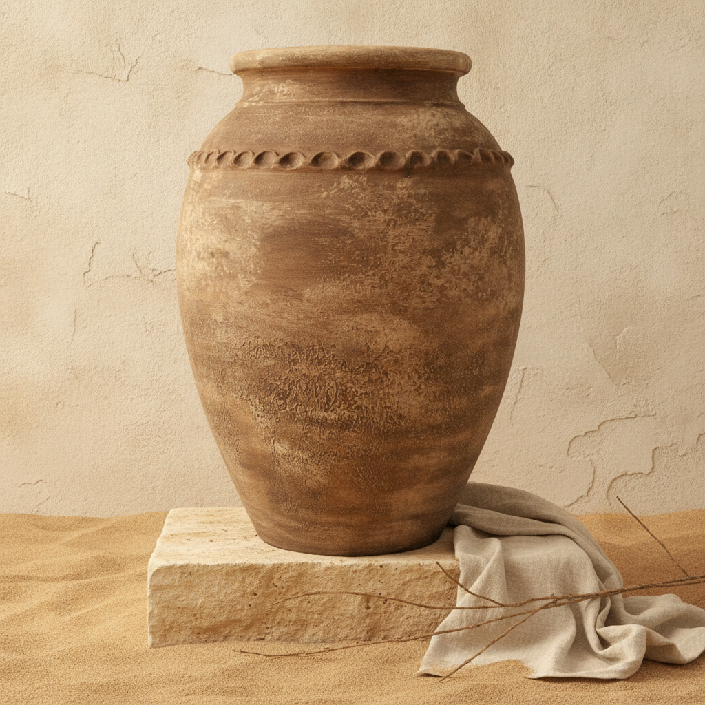 Vaso terracota artesanal Rústico X.7, handcrafted in Portugal. Organic Decor; Decoração  minimalista, rústico, mediterrânico, farmhouse e cottage. Decoração de interiores; Design biofílico; Decoração sustentável