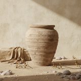 Vaso terracota artesanal RÚSTICO x.5. Made in Portugal. Decoração de interiores;  design biofílico; Estilos cottagecore, rústico, mediterrânico, Japandi, estilo wabi-sabi e farmehouse.