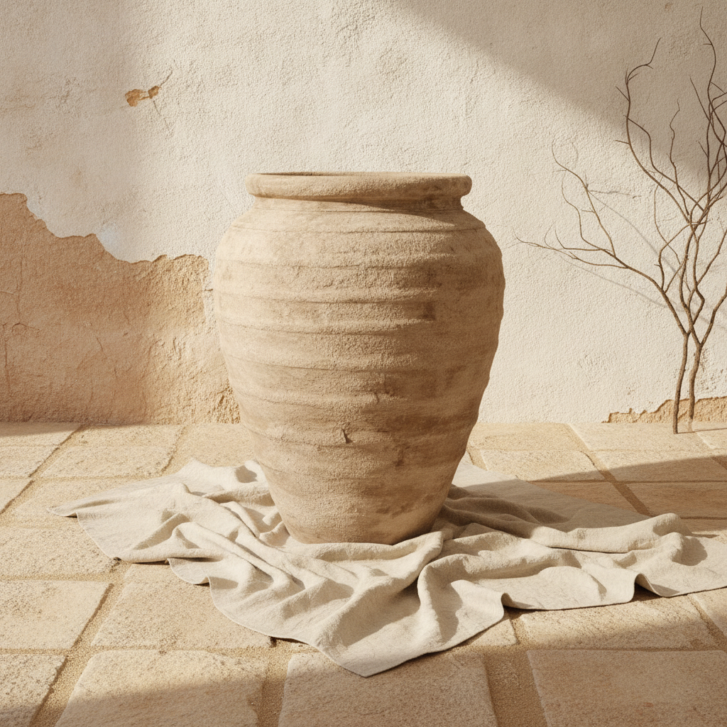 Vaso terracota artesanal RÚSTICO x.5. Made in Portugal. Decoração de interiores;  design biofílico; Estilos cottagecore, rústico, mediterrânico, Japandi, estilo wabi-sabi e farmehouse.