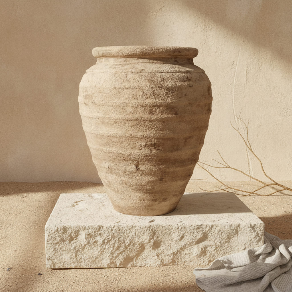 Vaso terracota artesanal RÚSTICO x.5. Made in Portugal. Decoração de interiores;  design biofílico; Estilos cottagecore, rústico, mediterrânico, Japandi, estilo wabi-sabi e farmehouse.