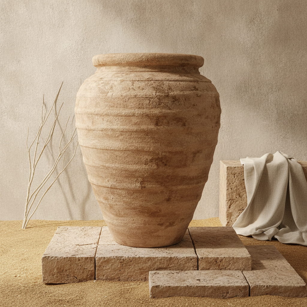 Vaso terracota artesanal RÚSTICO x.5. Made in Portugal. Decoração de interiores;  design biofílico; Estilos cottagecore, rústico, mediterrânico, Japandi, estilo wabi-sabi e farmehouse.