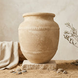 Vaso terracota artesanal  EXC 32, handmade em Portugal. Decoração orgâmica; Decoração wabi-sabi, farmhouse, Japandi, minimalista, mediterrânica, cottagecore e moderno. Design de interiores, decoração sustentável; design biofílico;