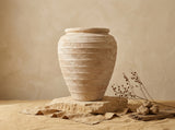 Organic Decor; Vaso terracota artesanal Marua Q, Decoração sustentável e design de interiores; design biofílico; MADE IN Portugal. Vaso de barrro grande. Decoração orgânica; Estilo wabi-sabi, minimalista, rústico, mediterrânico, moderno e outras. 