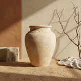 Vaso terracota artesanal  EXC 30.2, handmade em Portugal. ORGANIC DECOR; Decoração wabi-sabi, farmhouse, Japandi, minimalista, mediterrânica, cottagecore e moderno. Design de interiores, decoração sustentável; design biofílico;
