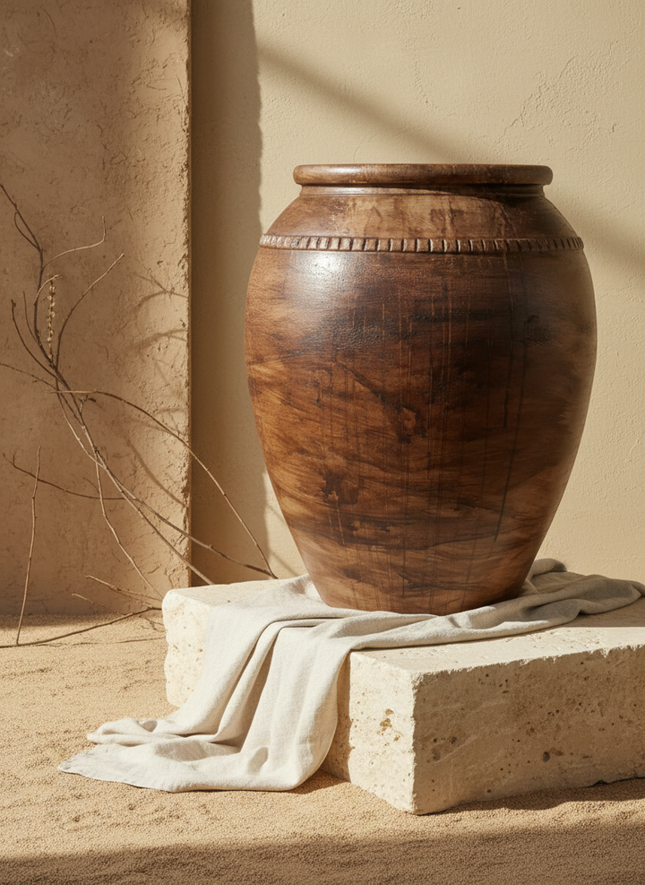 Vaso terracota artesanal RÚSTICO O handmade. Decoração wabi-sabi, minimalista, rústico, mediterrânico, Japandi e farmehouse. Decoração e design de interiores; decoração e design biofílico;
