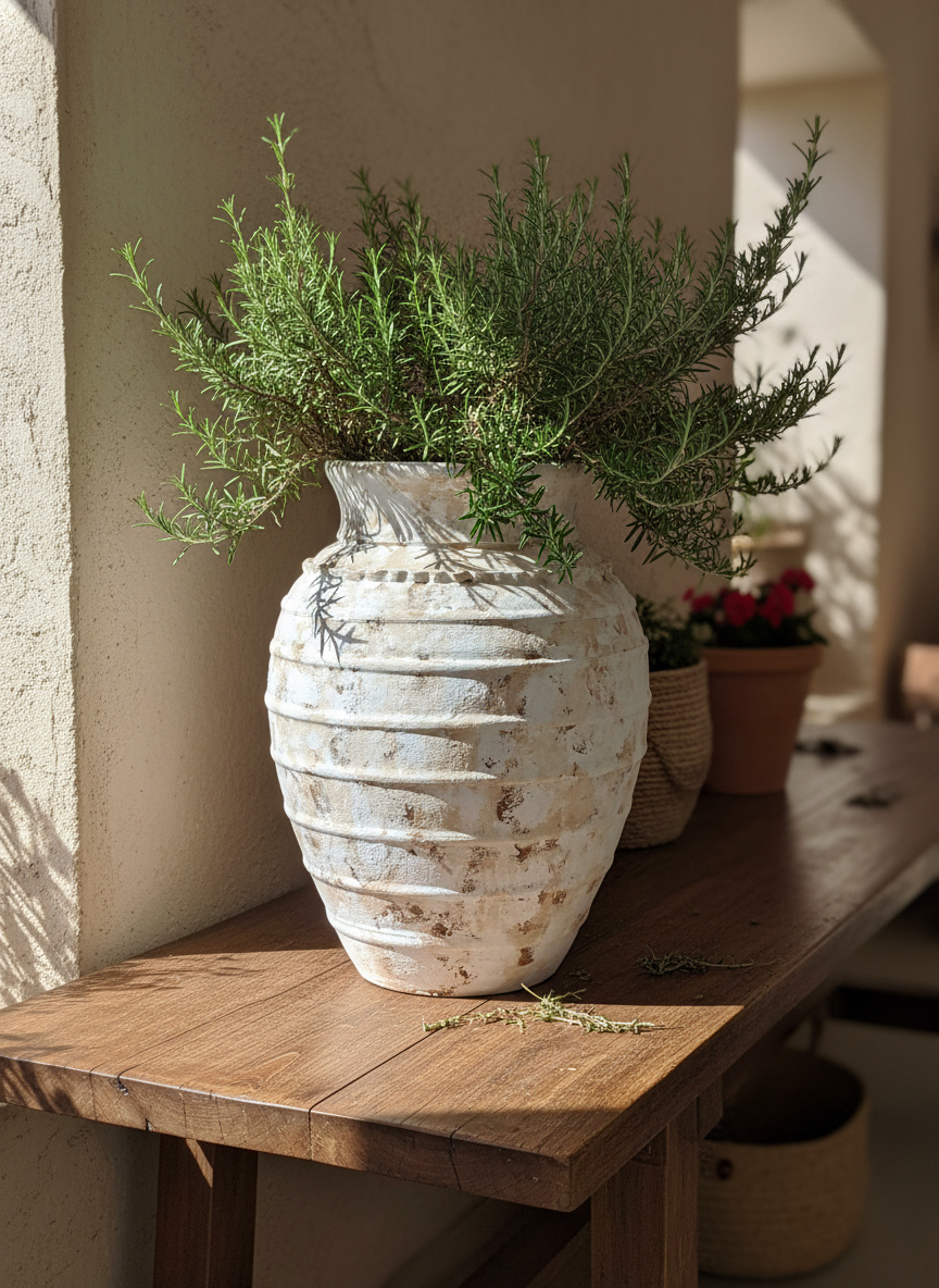 Vaso terracota artesanal Exclusivo 1 feito à mão Portugal, decoração wabi-sabi, minimalista, rústico, mediterrânico, e outras. Decoração e design de interiores; decoração e design biofílico;