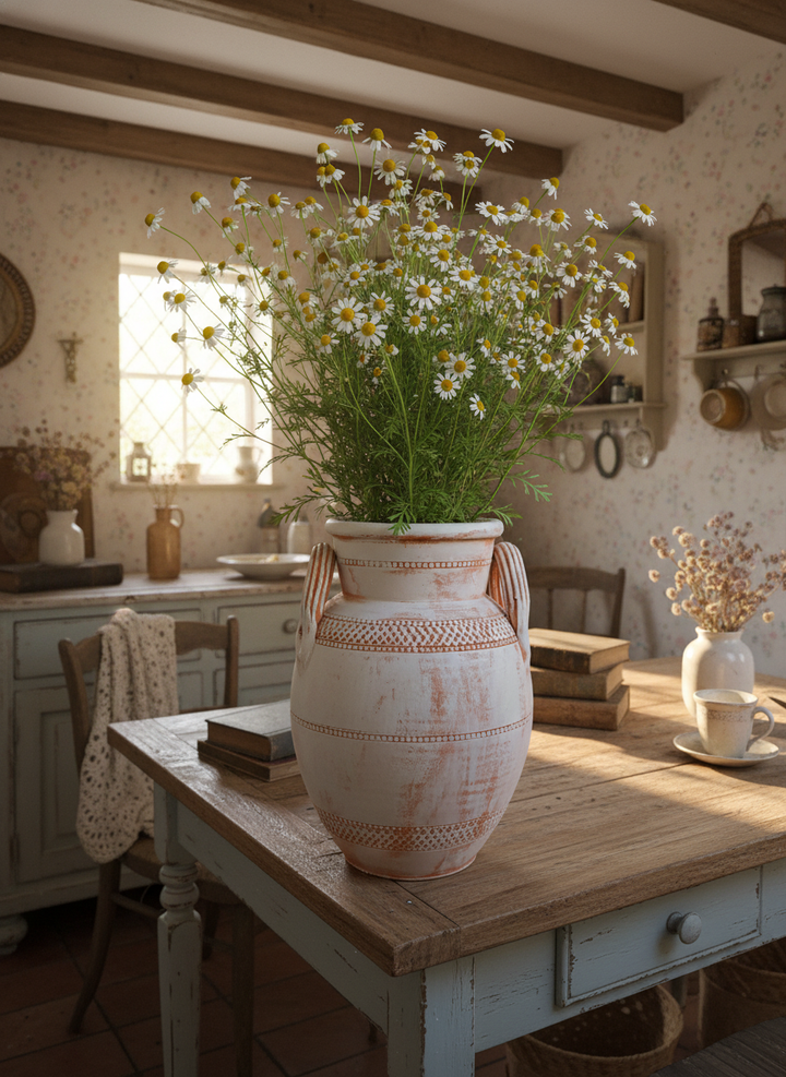 Vaso terracota artesanal Poteh A feito à mão Portugal, decoração Japandi, minimalista, rústico, farmhouse e moderno e wabi-sabi. Decoração e design de interiores; decoração e design biofílico;