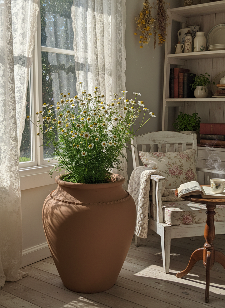 Vaso terracota artesanal Kora A feito à mão Portugal, decoração wabi-sabi, minimalista, rústico, mediterrânico, e outras. Decoração e design de interiores; decoração e design biofílico;