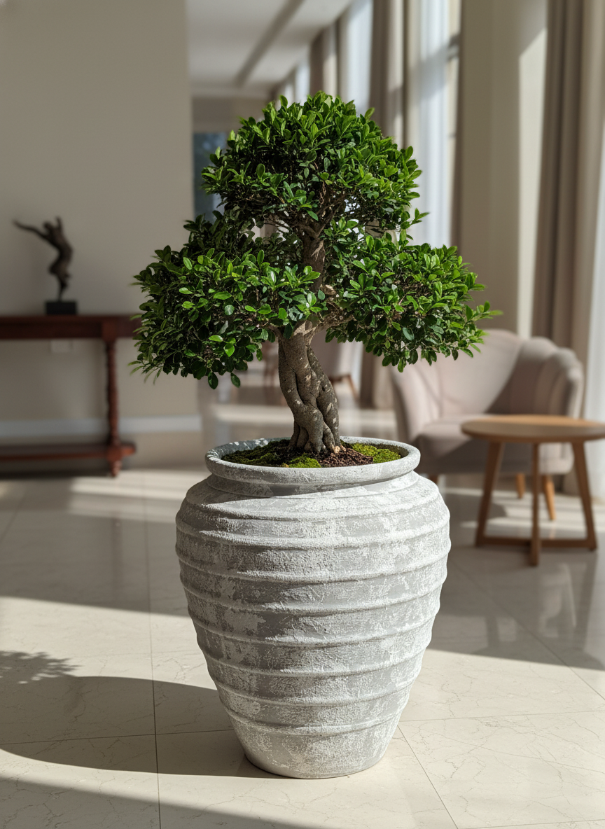 Vaso terracota artesanal Marua E feito à mão Portugal. Decoração e design biofílico; Decoração nos estilos wabi-sabi, Japandi, minimalista, rústico, mediterrânico, farmehouse, cottage. Design de interiores; 