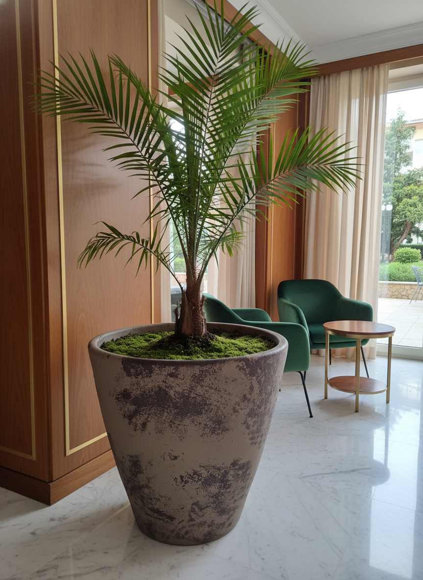 Vaso terracota artesanal Nura B feito à mão Portugal, decoração Japandi, minimalista, rústico, farmhouse e moderno. Decoração e design de interiores; decoração e design biofílico;