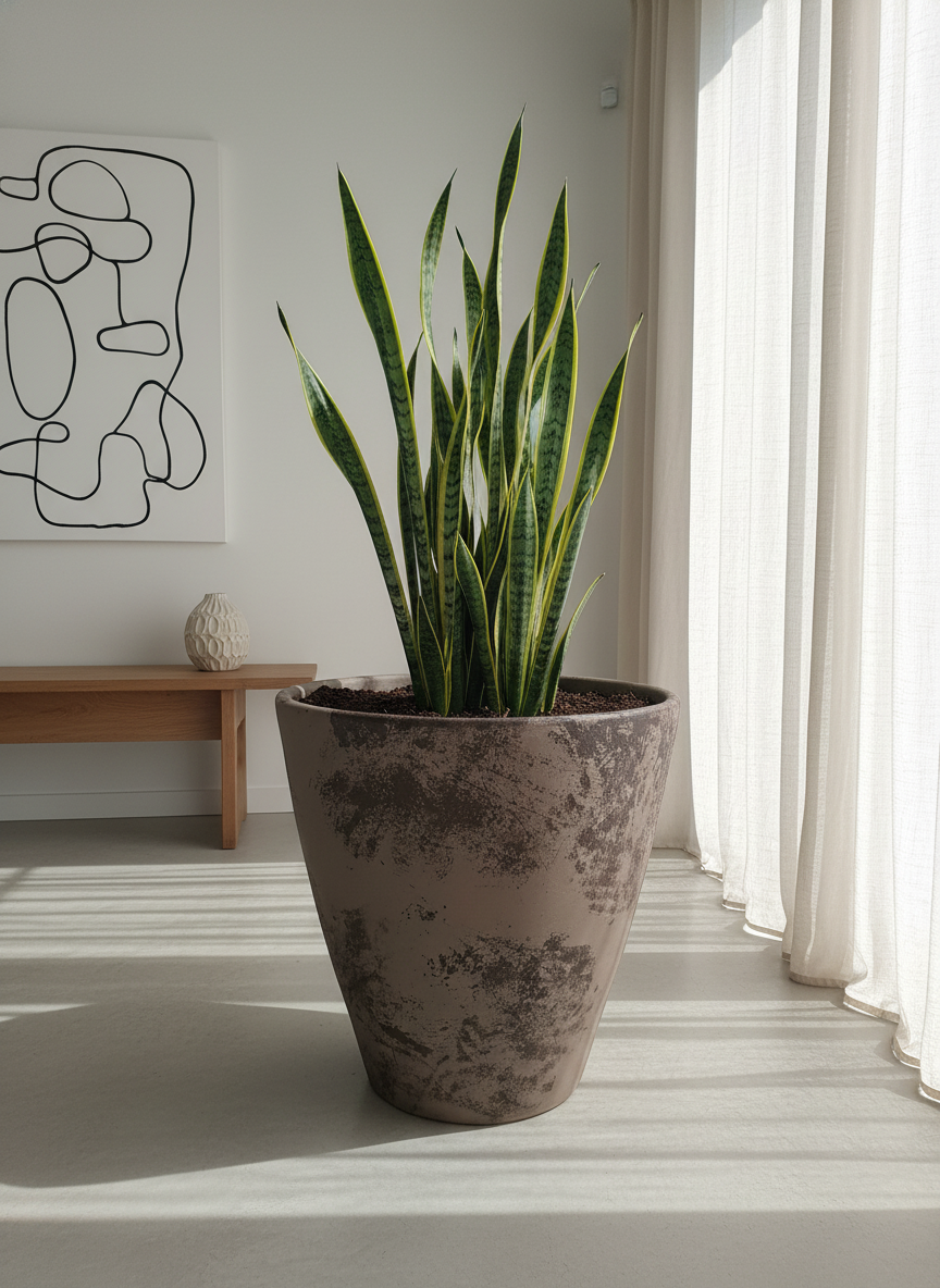 Vaso terracota artesanal Nura B feito à mão Portugal, decoração Japandi, minimalista, rústico, farmhouse e moderno. Decoração e design de interiores; decoração e design biofílico;