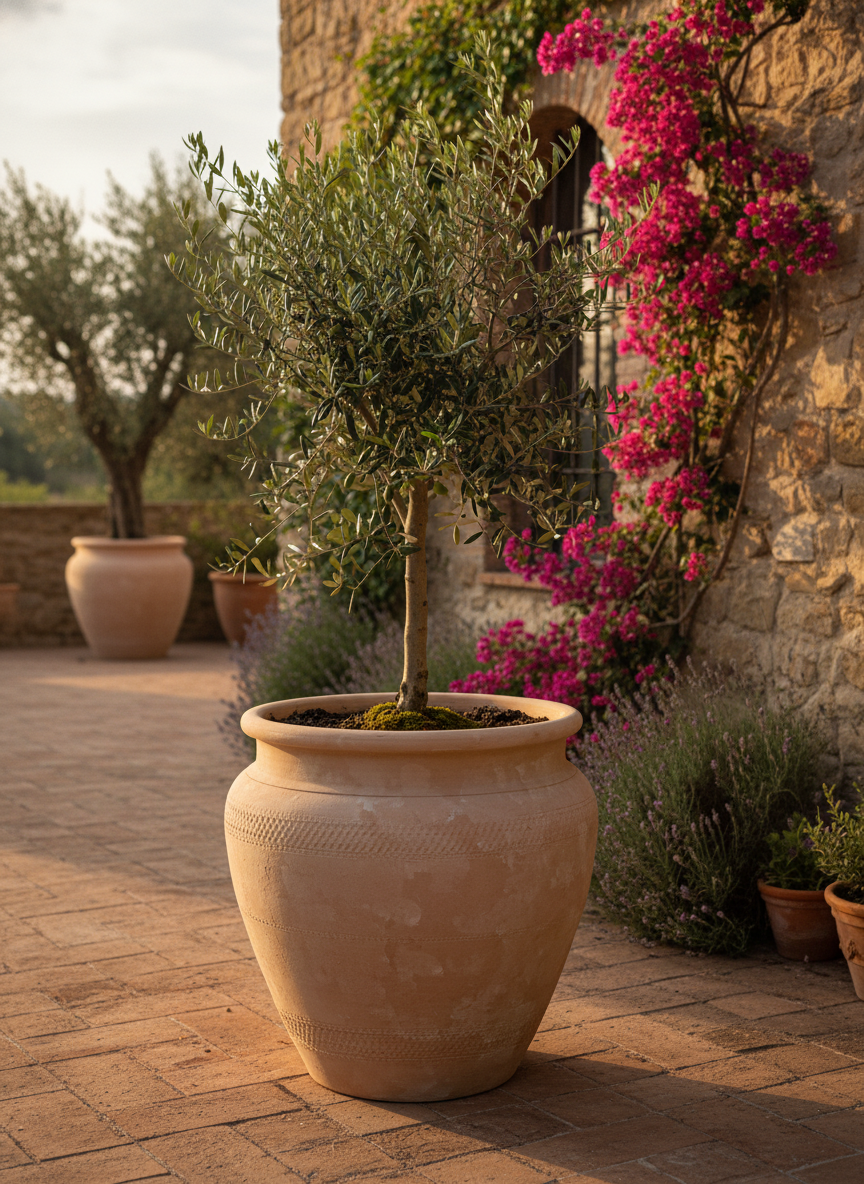 Vaso terracota artesanal Alura B feito à mão Portugal, decoração Japandi, minimalista, rústico, mediterrânico, cottagecore, farmhouse. Decoração e design de interiores; decoração e design biofílico;