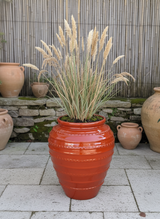 Vaso terracota artesanal handmade em Portugal, decoração moderna, Japandi, minimalista, rústico, mediterrânico, farmhouse, cottagecore. Decoração e design de interiores; decoração e design biofílico;