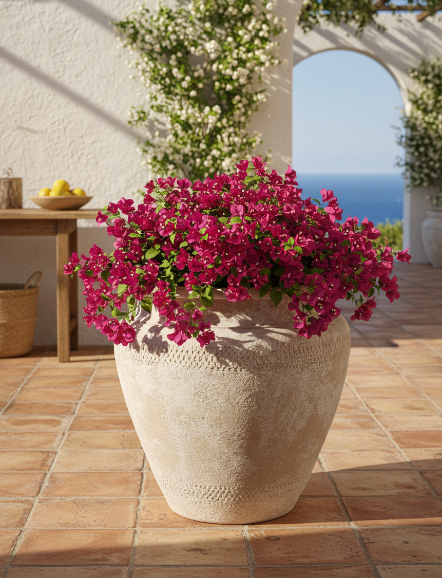 Vaso terracota artesanal Alura A feito à mão Portugal, decoração wabi-sabi, minimalista, rústico, mediterrânico, e outras. Decoração e design de interiores; decoração e design biofílico;
